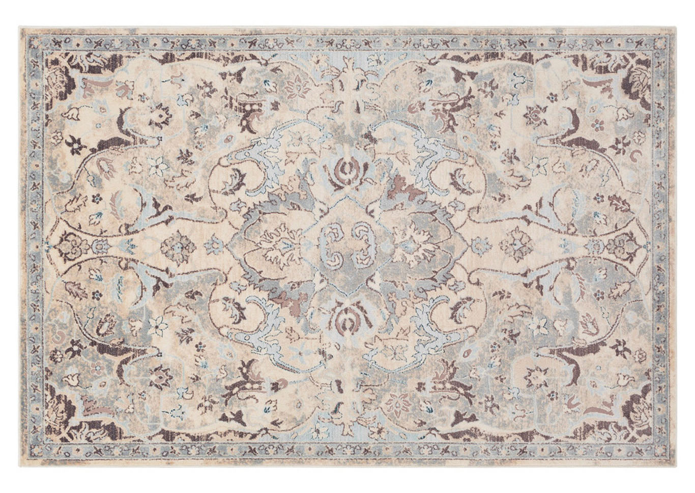 Asia Minor Blue Area Rug,Surya