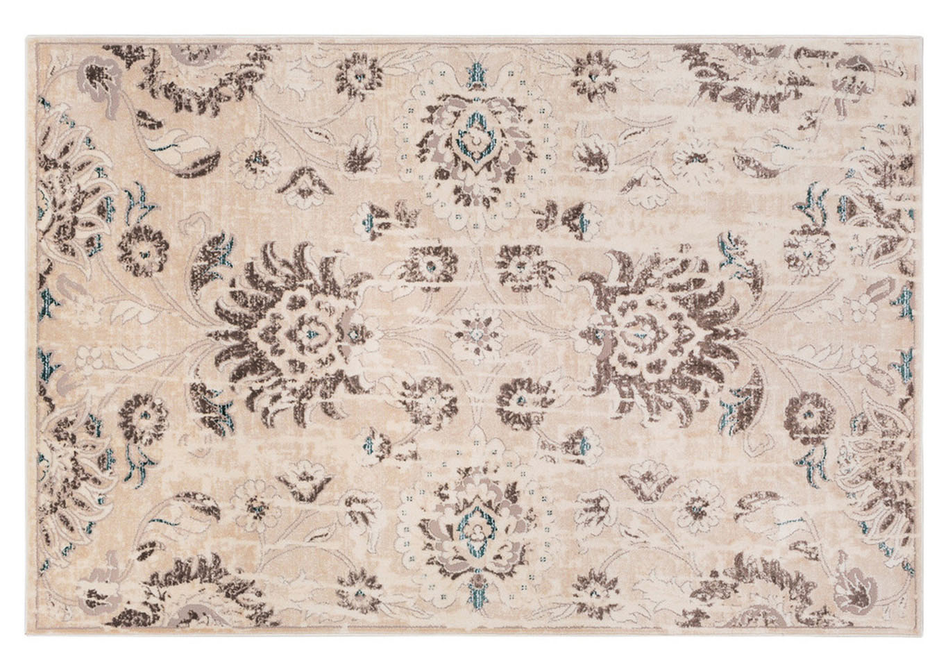 Asia Minor Brown Area Rug,Surya