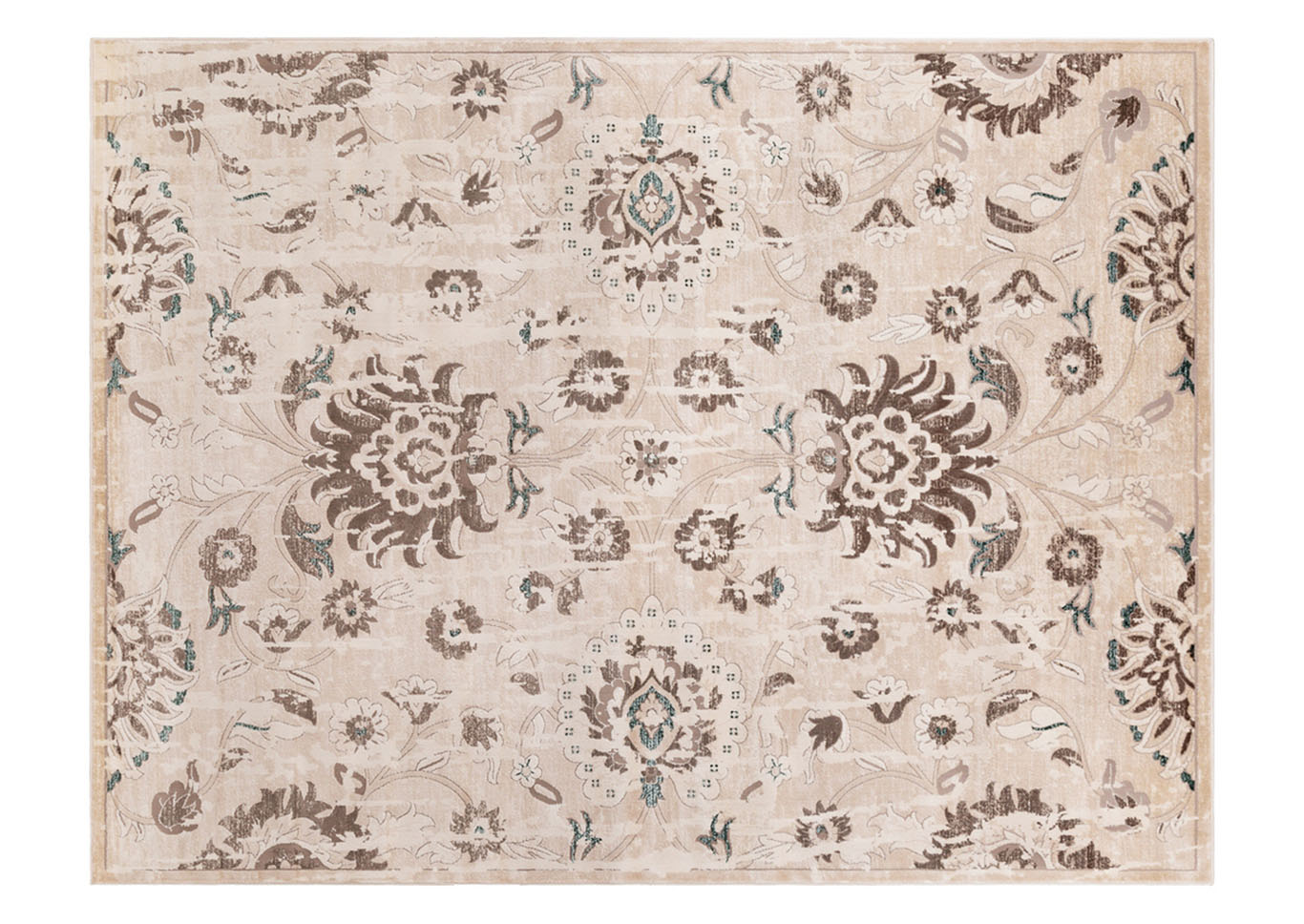 Asia Minor Brown Area Rug,Surya