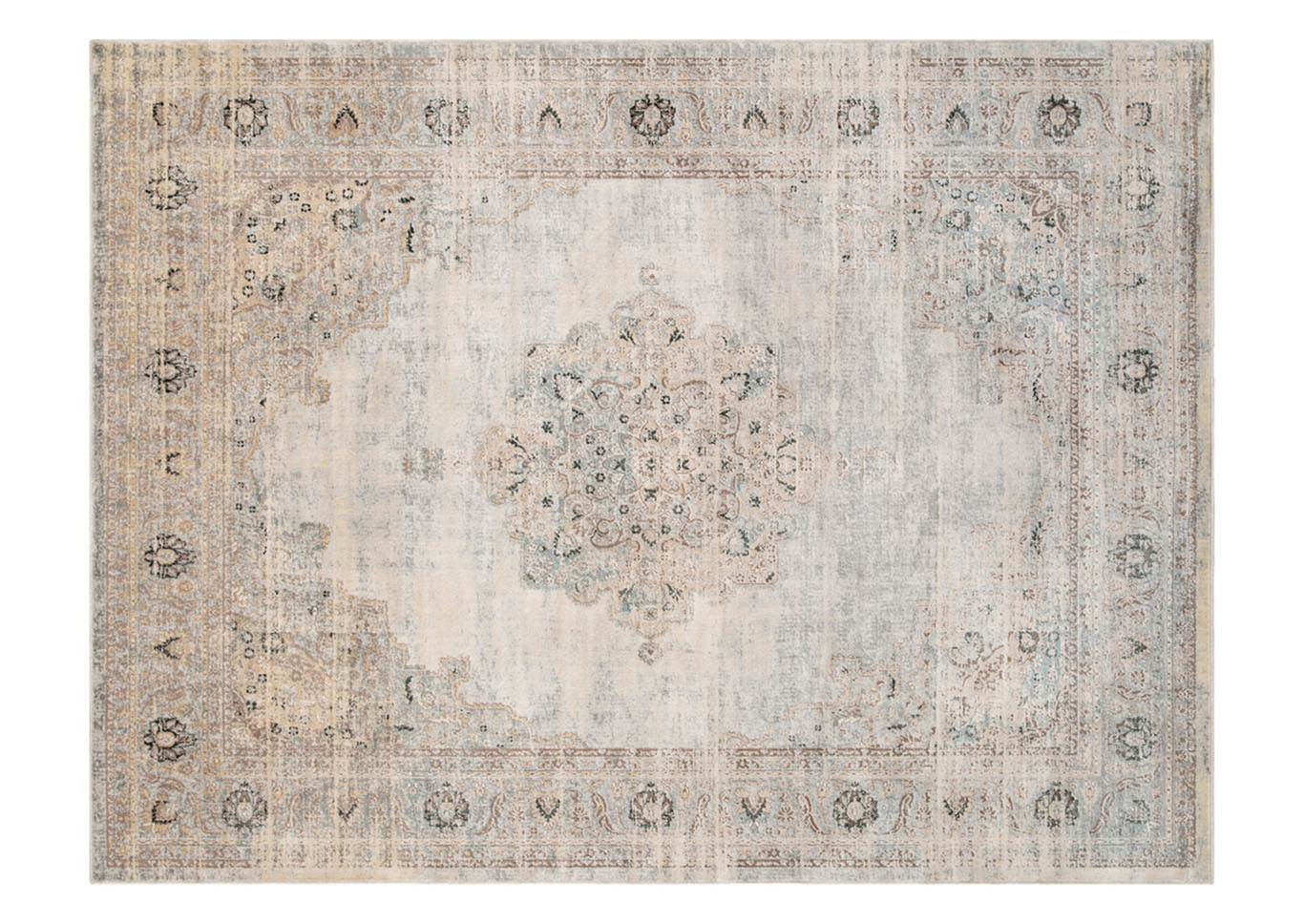 Asia Minor Gray Area Rug,Surya