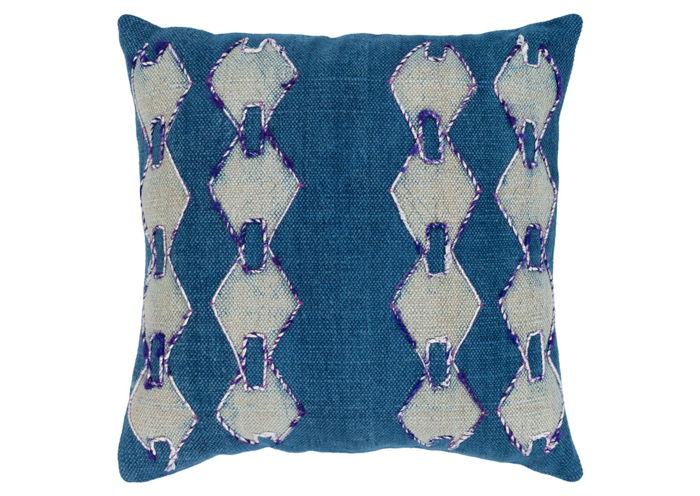Panta Navy Pillow Cover,Surya