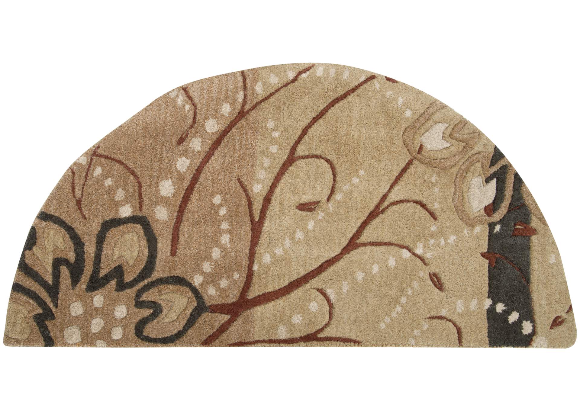 Athena Brown Area Rug,Surya