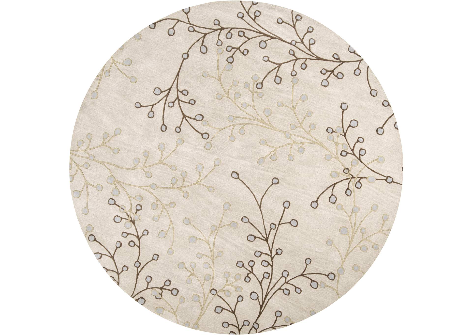 Athena Neutral Area Rug,Surya