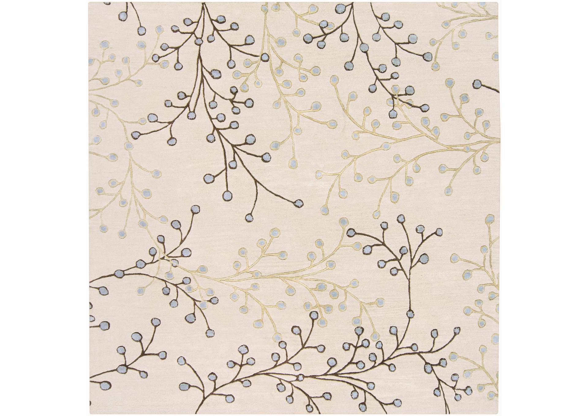 Athena Neutral Area Rug,Surya