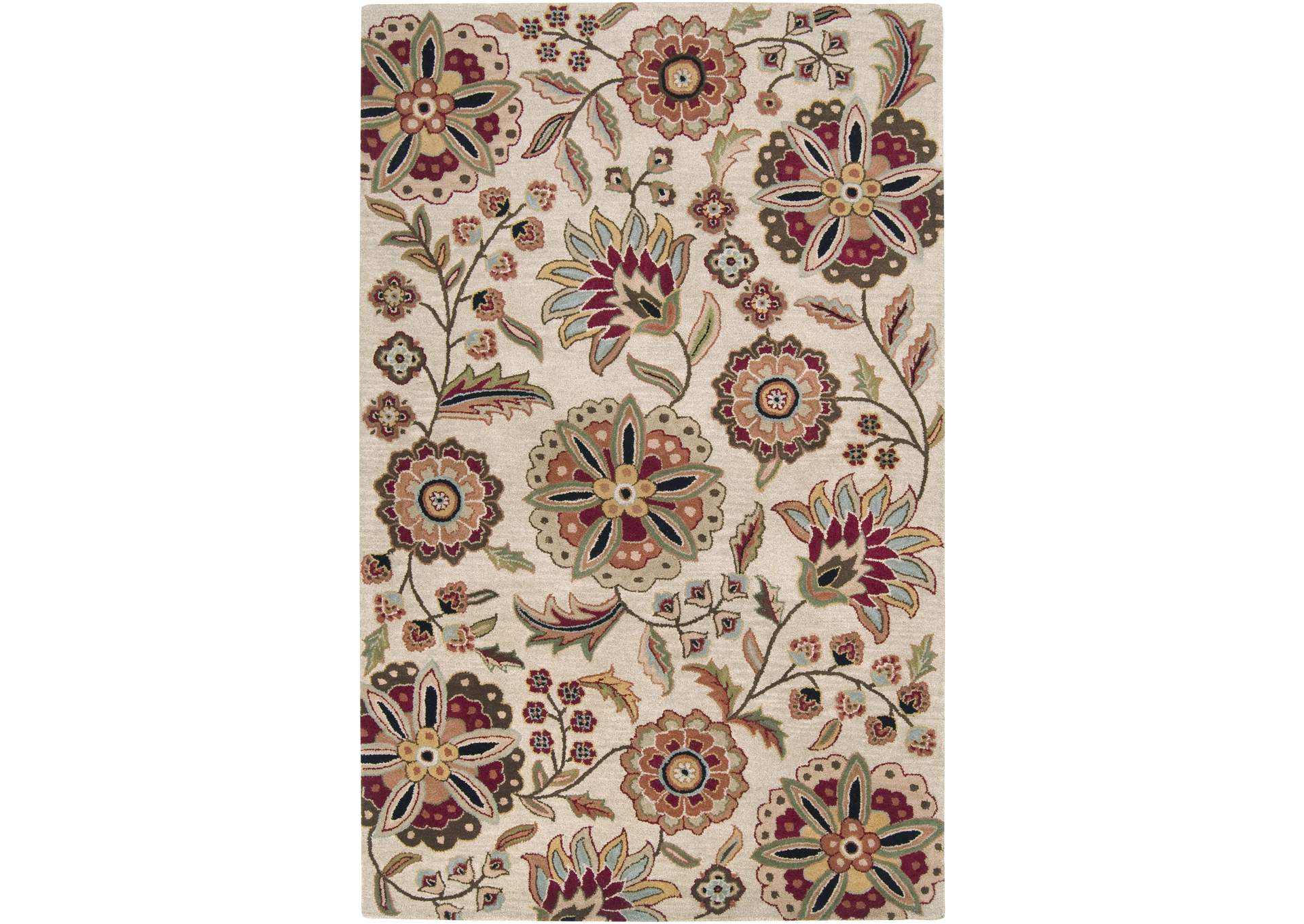 Athena Brown Area Rug,Surya