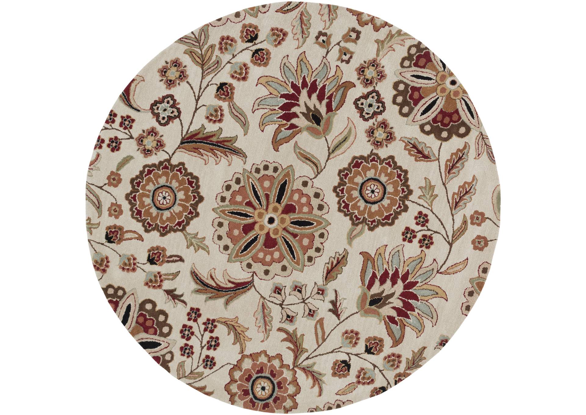 Athena Brown Area Rug,Surya