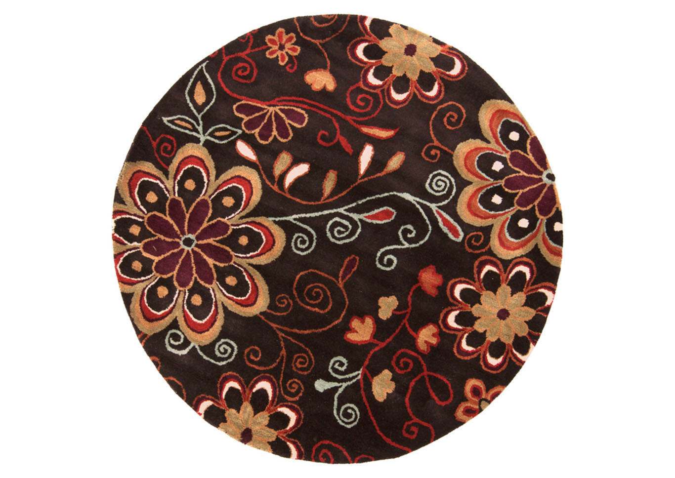 Athena Brown Area Rug,Surya