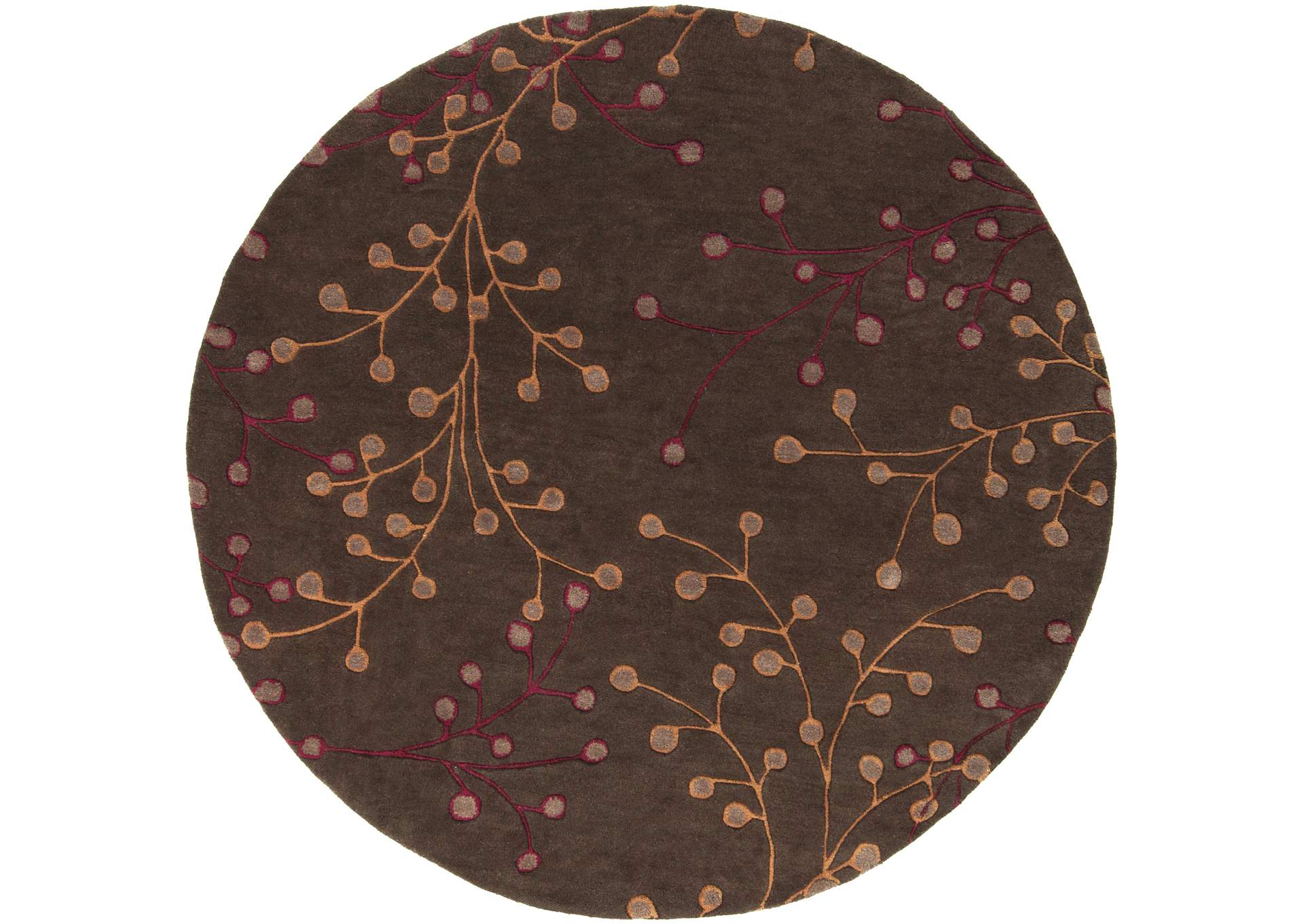 Athena Brown Area Rug,Surya