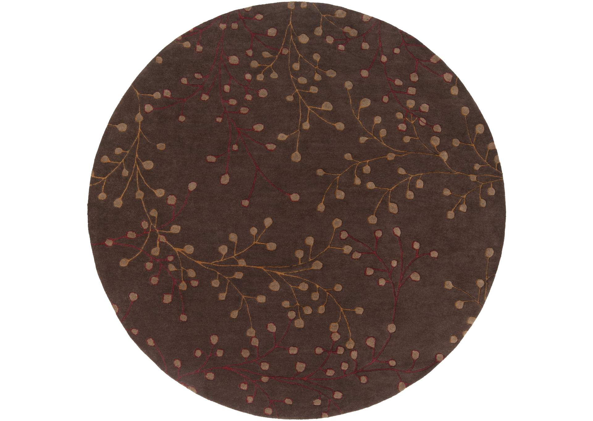 Athena Brown Area Rug,Surya