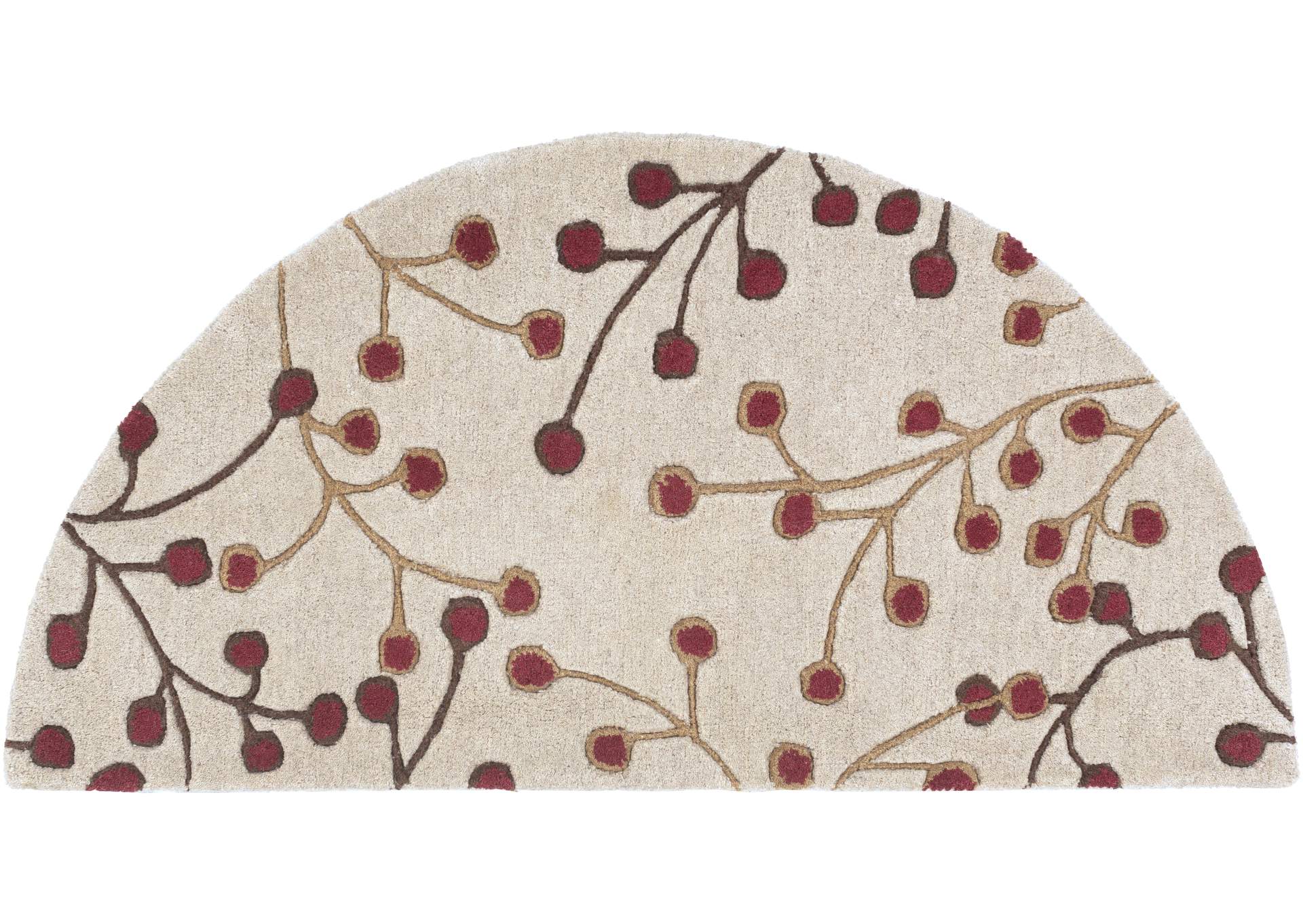 Athena Red Area Rug,Surya