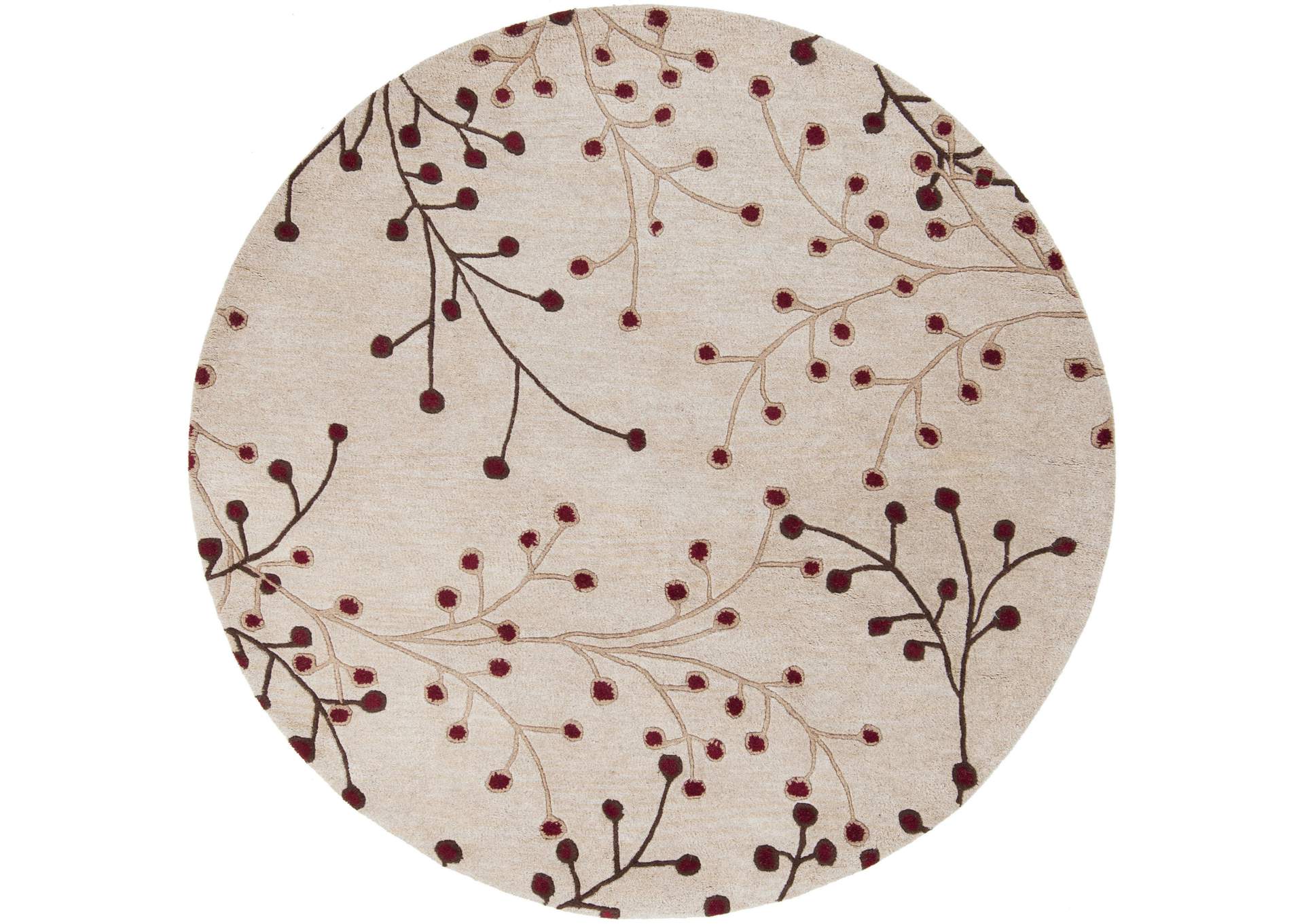 Athena Red Area Rug,Surya