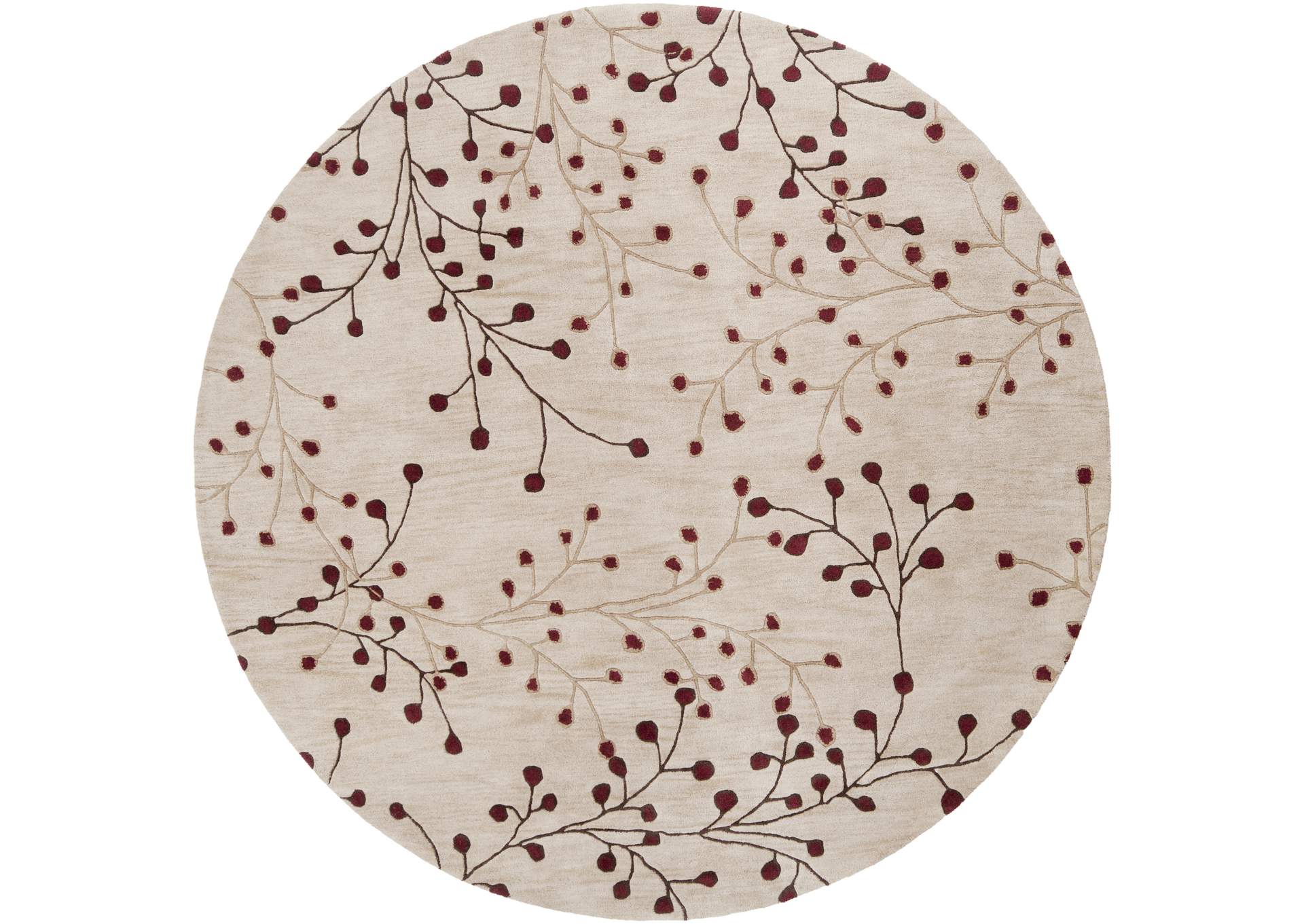 Athena Red Area Rug,Surya
