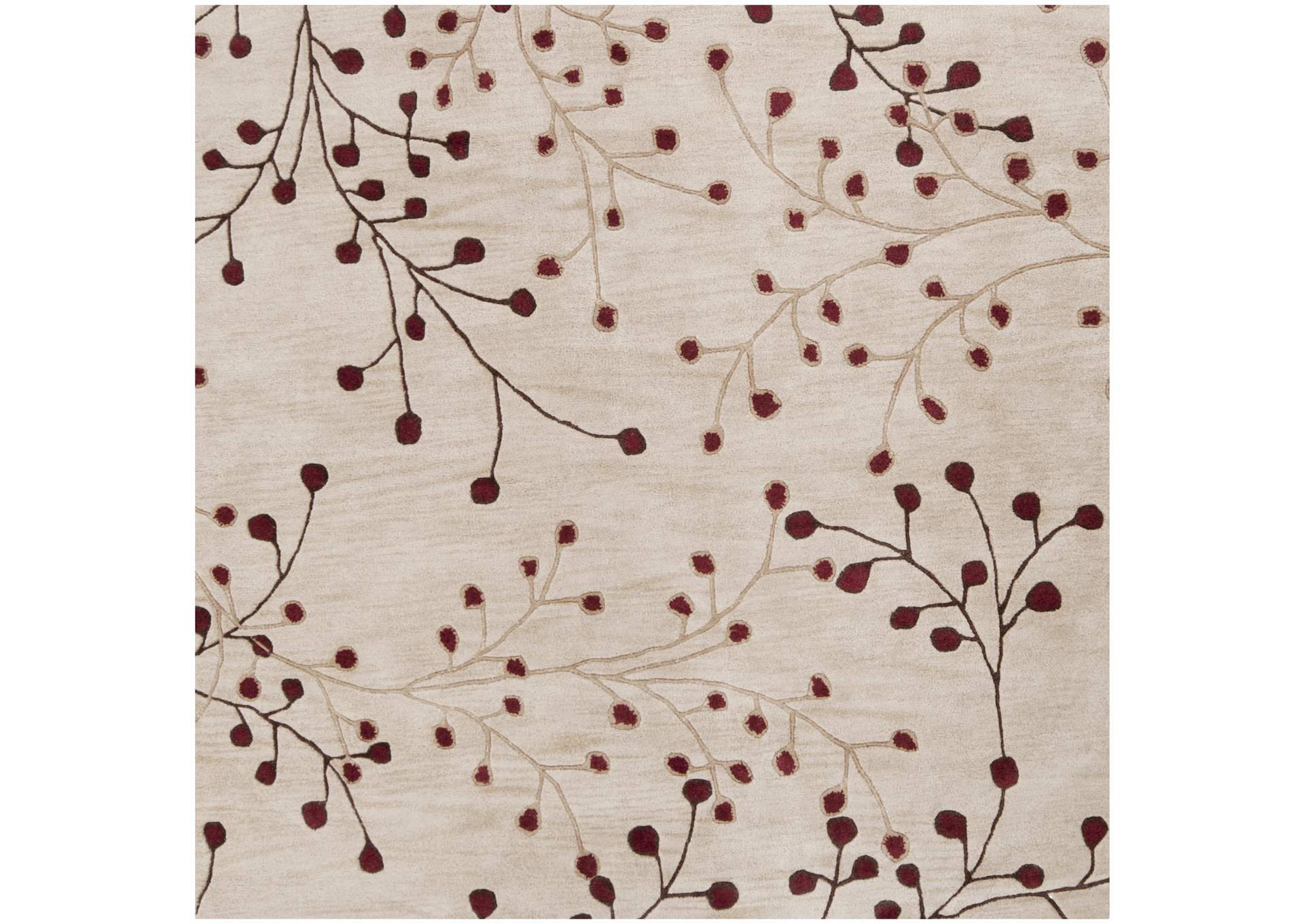 Athena Red Area Rug,Surya