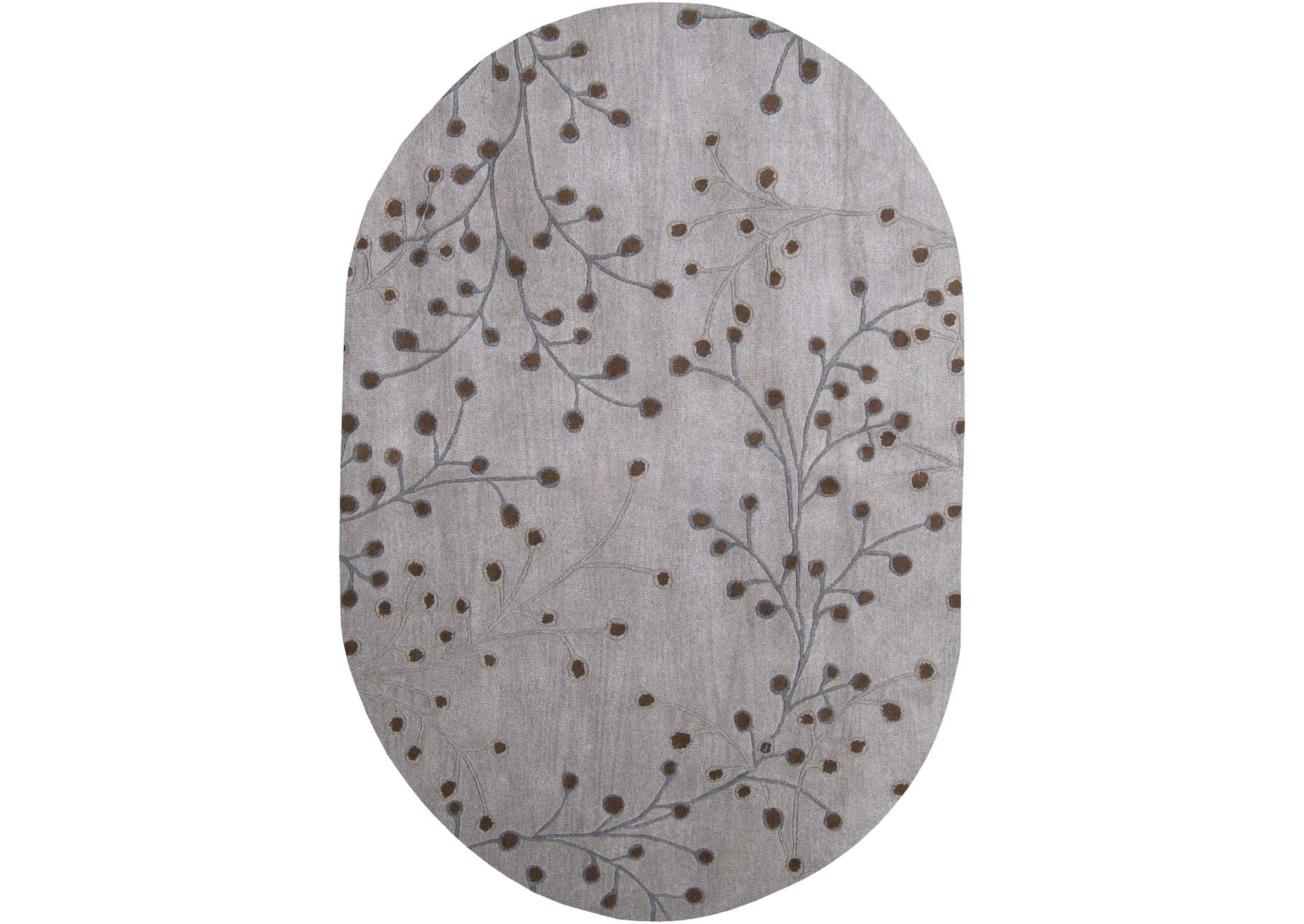 Athena Gray Area Rug,Surya