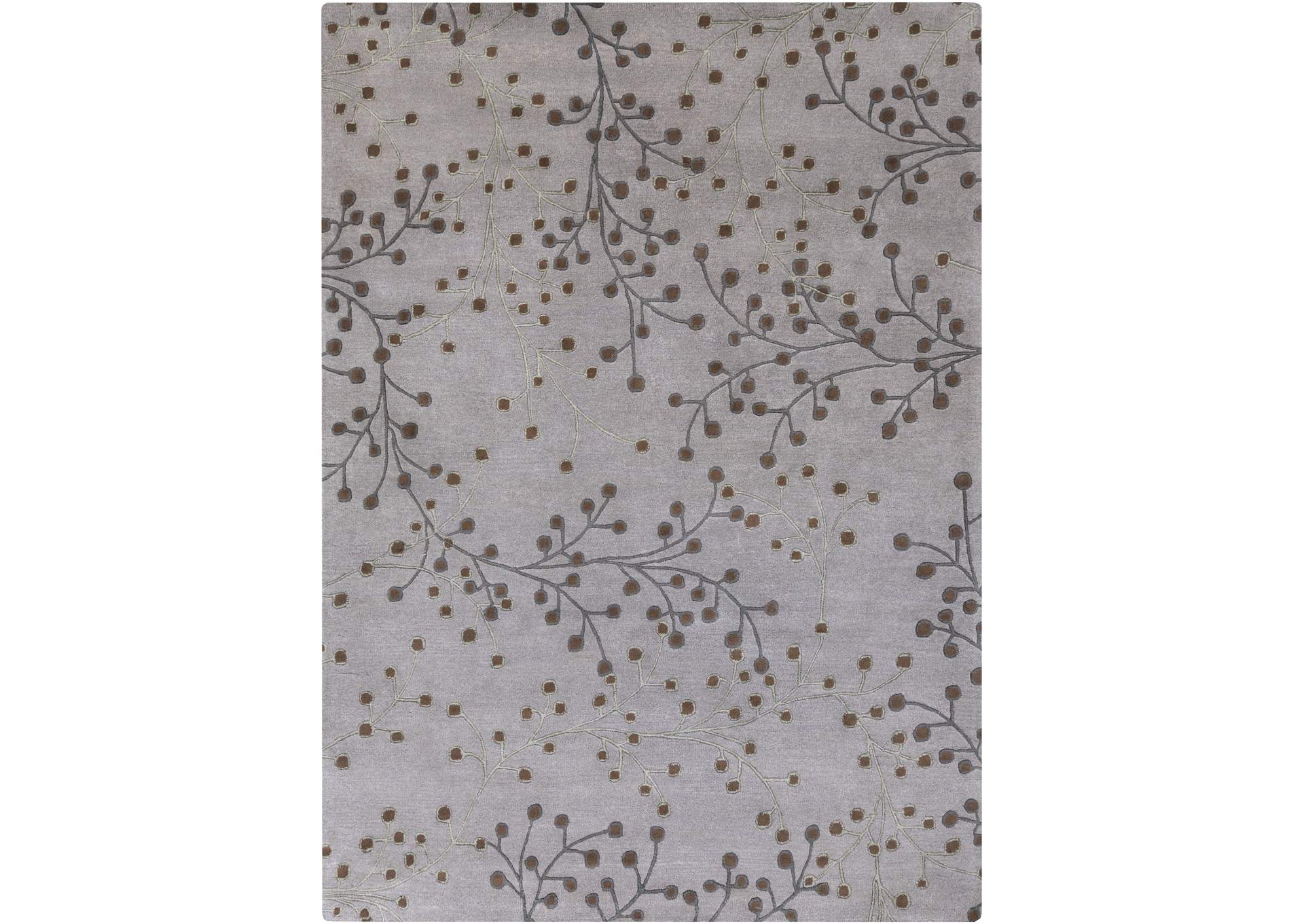 Athena Gray Area Rug,Surya