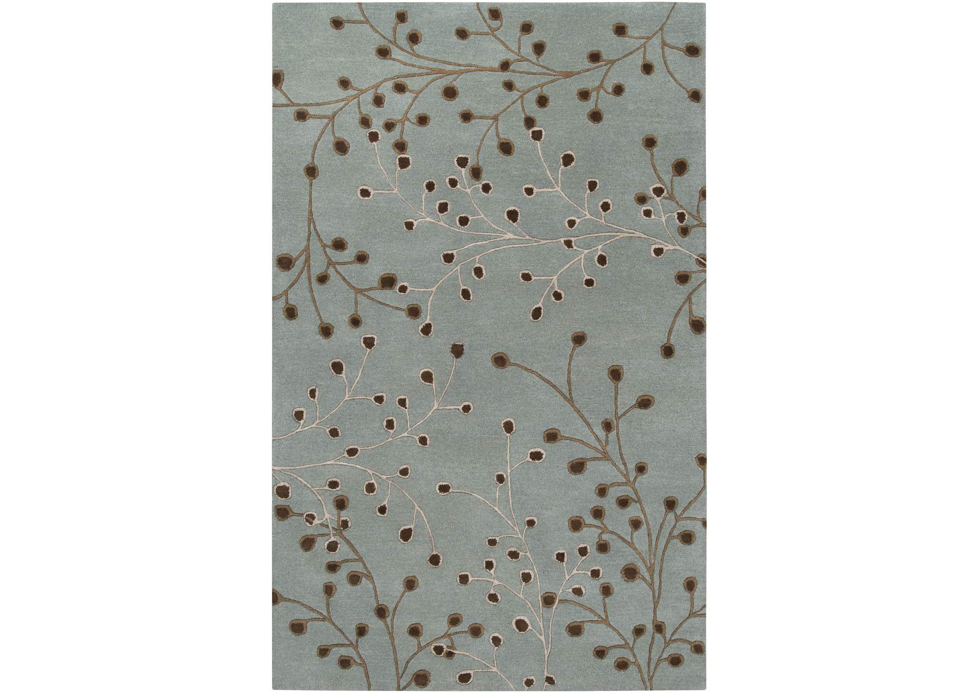 Athena Green Area Rug,Surya