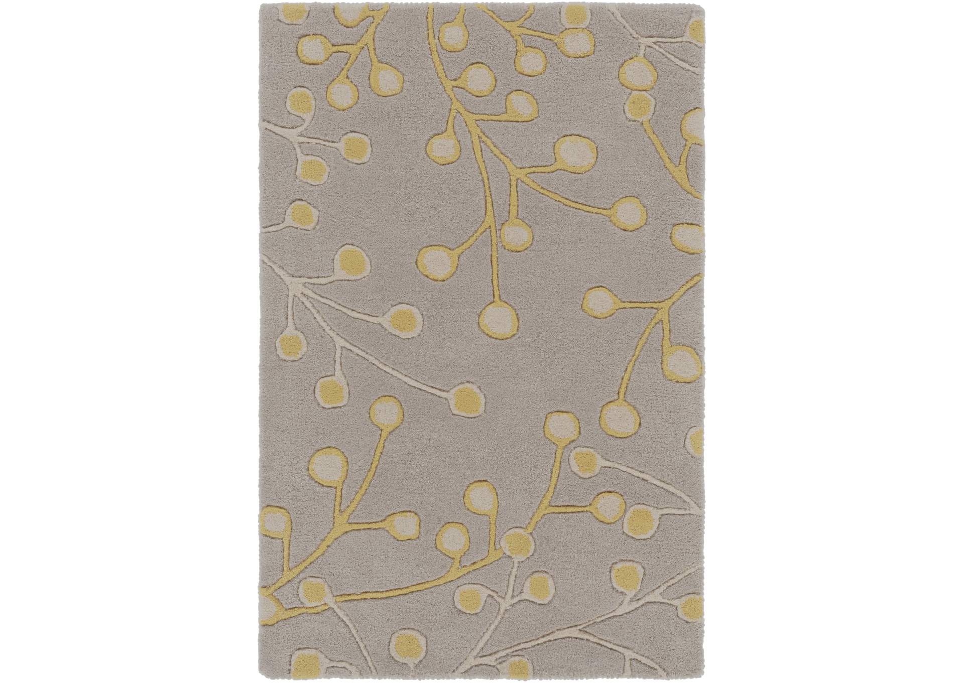 Athena Gray Area Rug,Surya