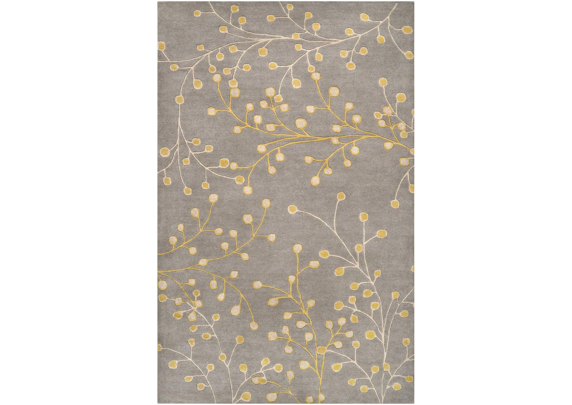 Athena Gray Area Rug,Surya