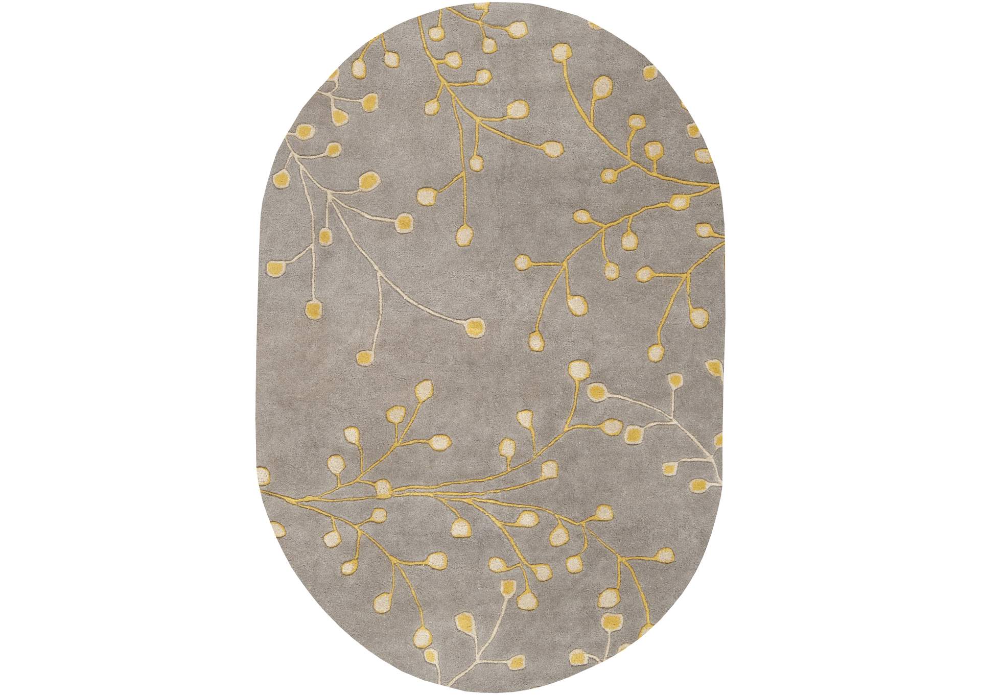 Athena Gray Area Rug,Surya