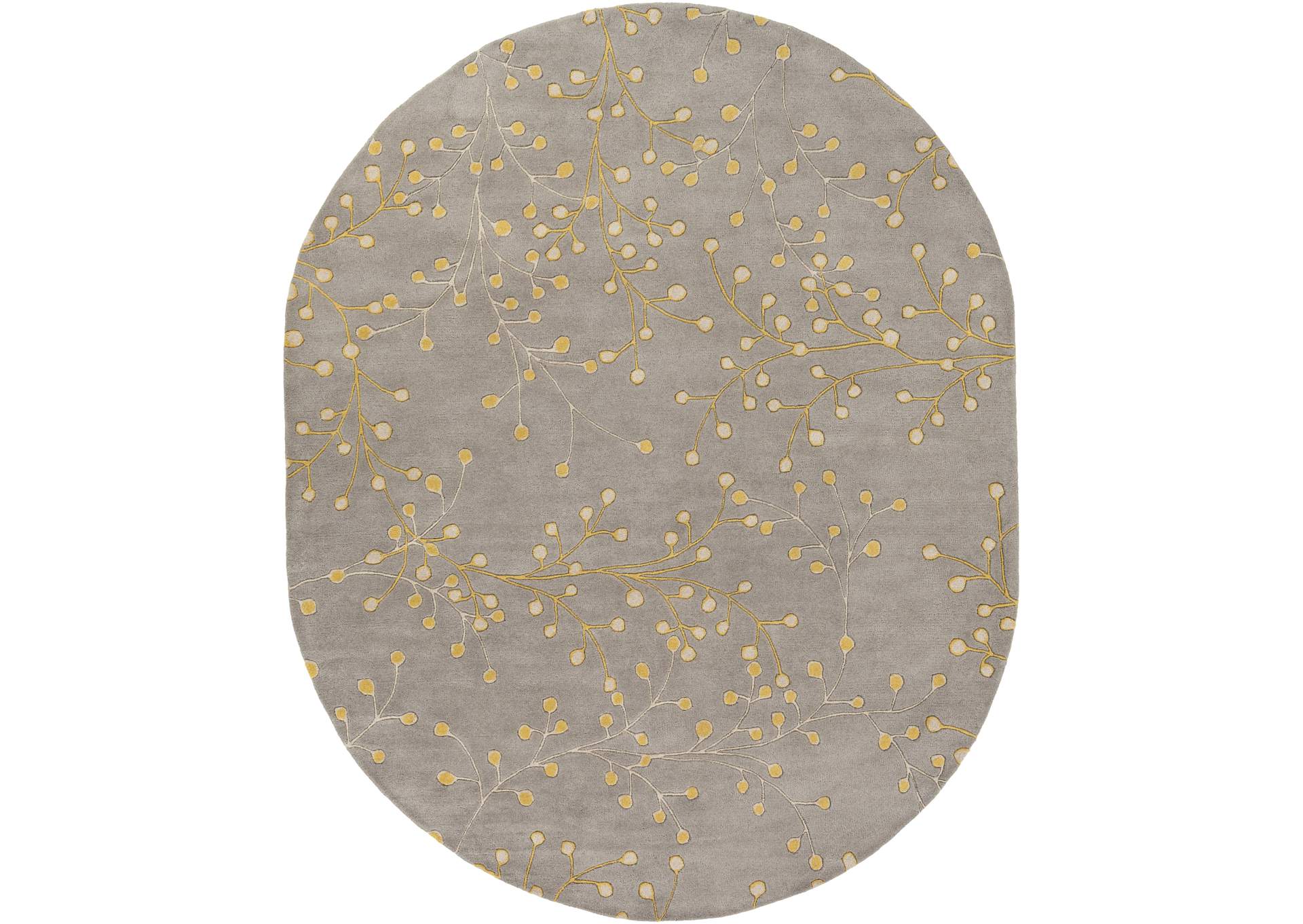Athena Gray Area Rug,Surya