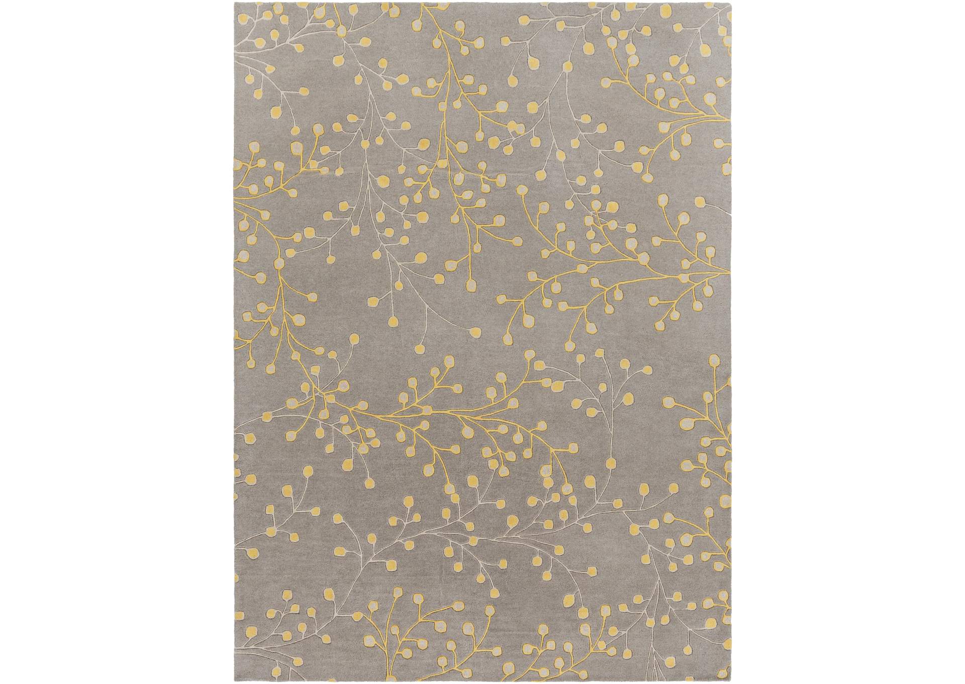 Athena Gray Area Rug,Surya