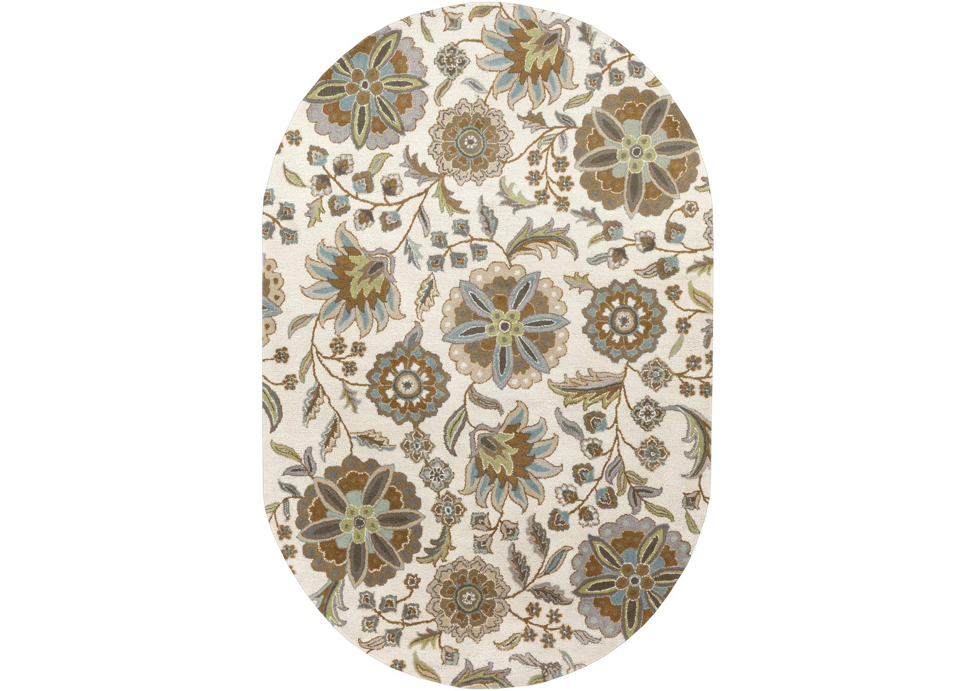 Athena Blue Area Rug,Surya