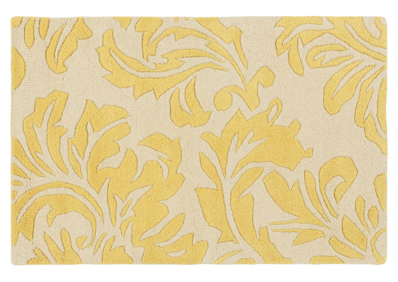 Athena Yellow Area Rug,Surya