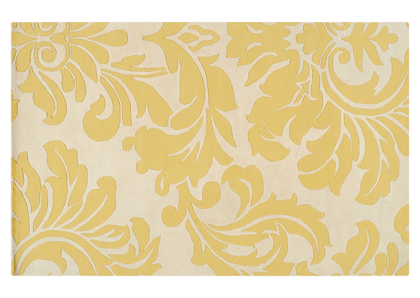 Athena Yellow Area Rug,Surya