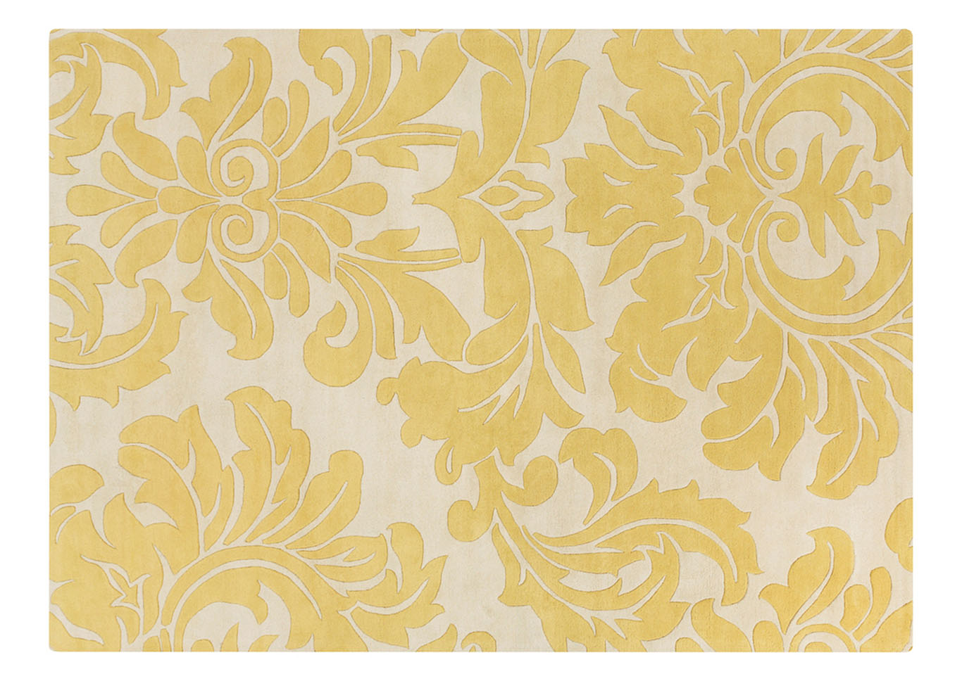 Athena Yellow Area Rug,Surya