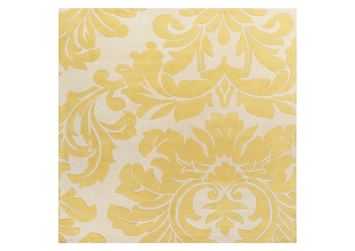 Athena Yellow Area Rug,Surya