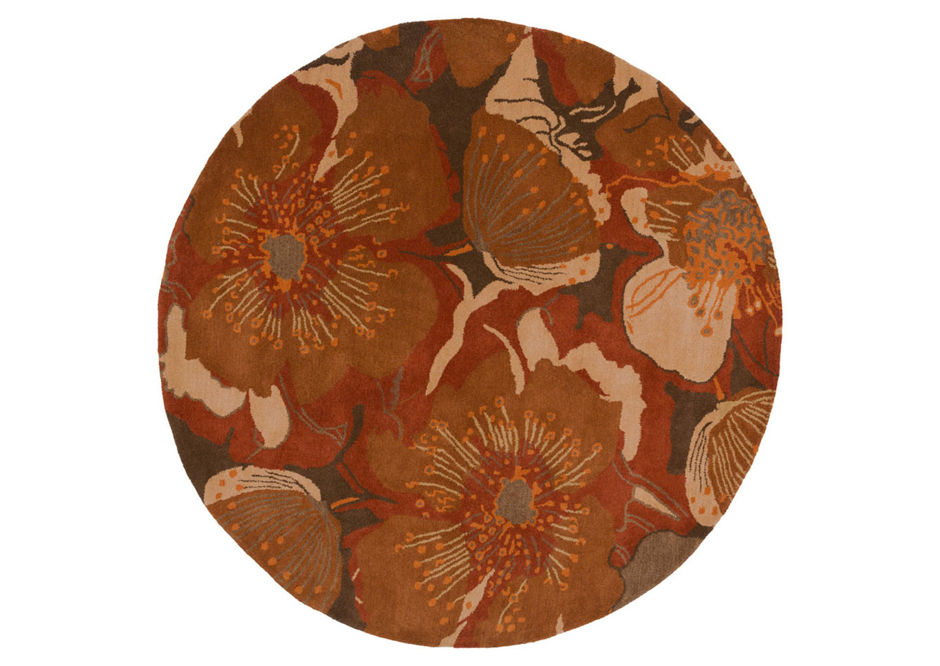 Athena Red Area Rug,Surya