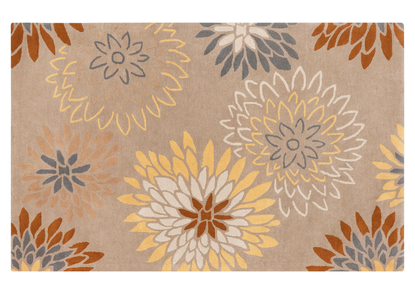 Athena Gray Area Rug,Surya