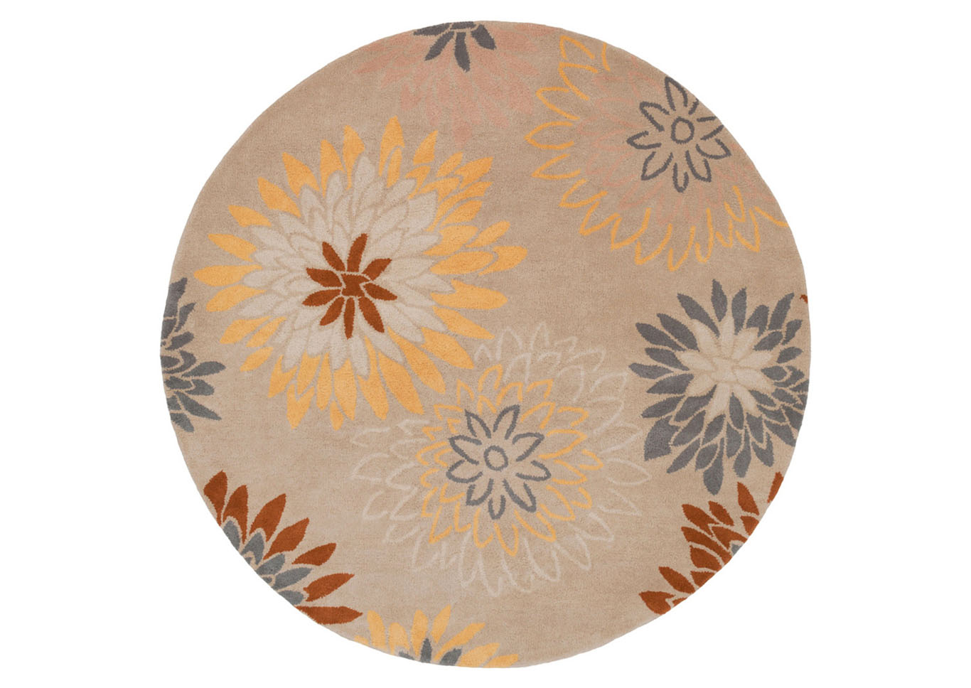 Athena Gray Area Rug,Surya