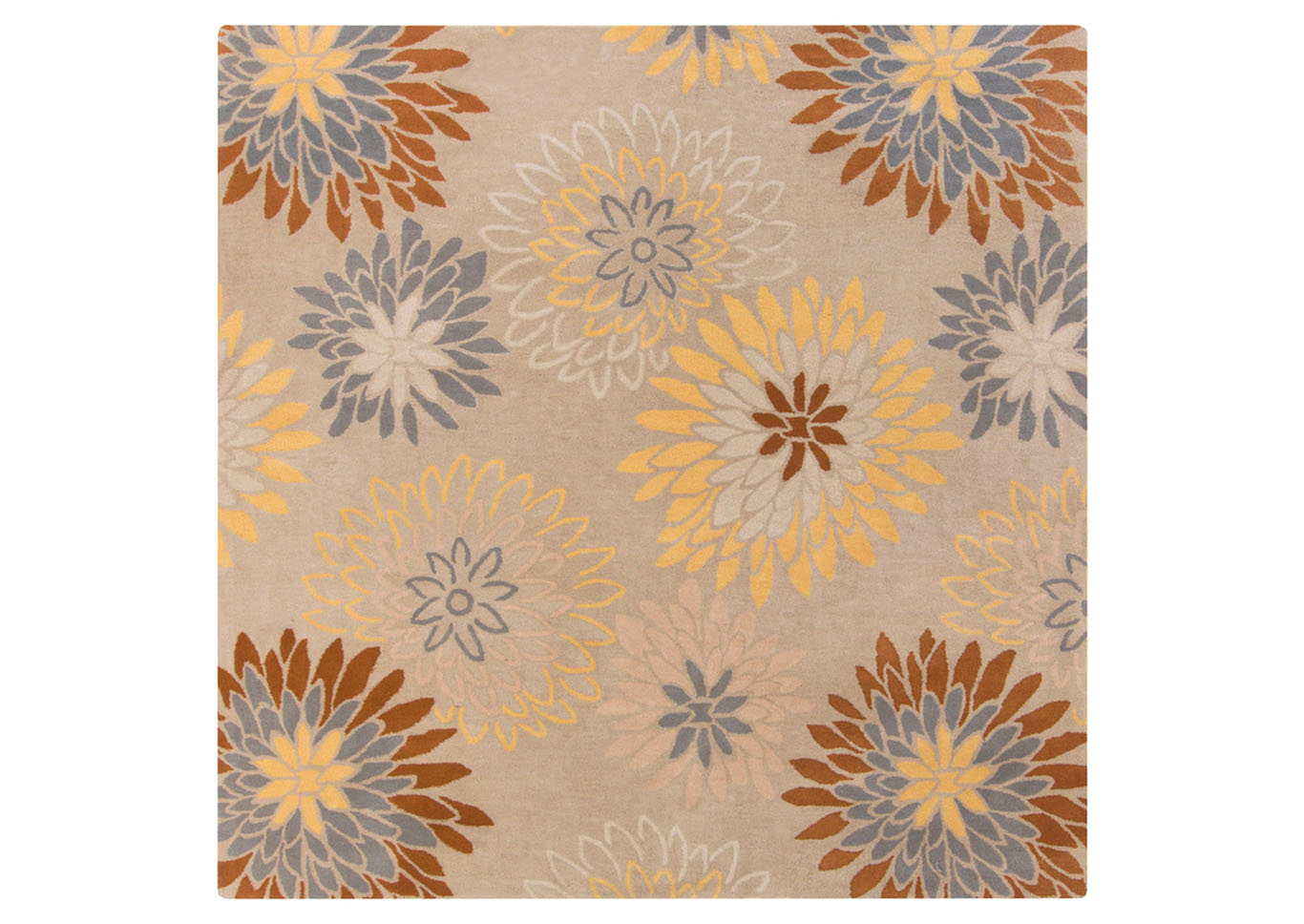Athena Gray Area Rug,Surya