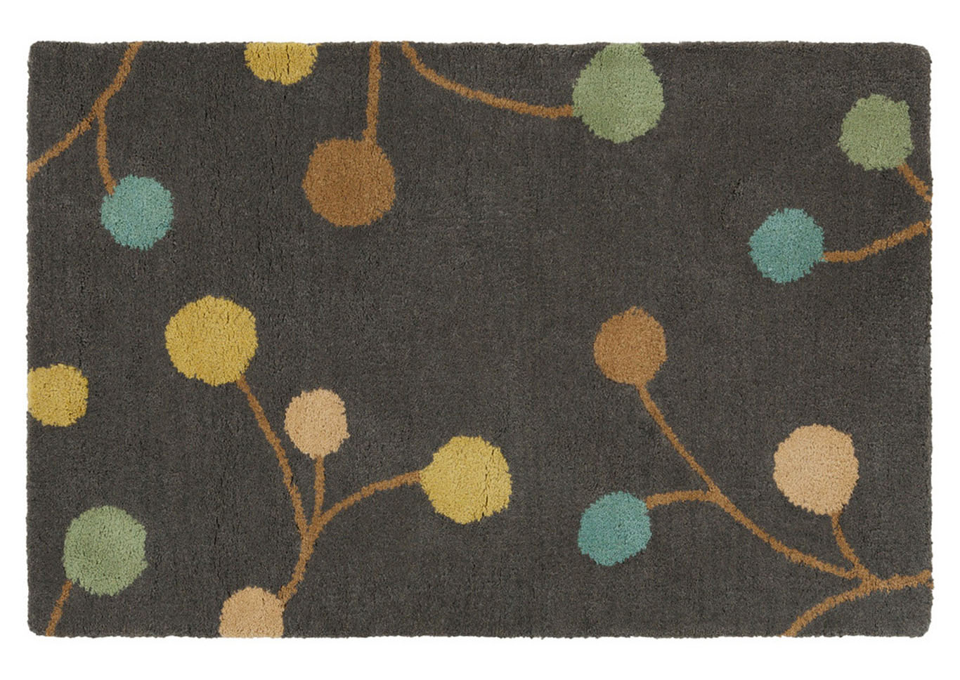 Athena Neutral Area Rug,Surya