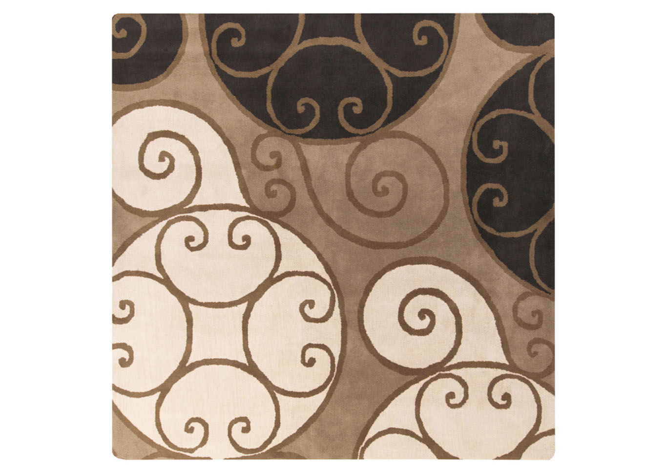 Athena Neutral Area Rug,Surya