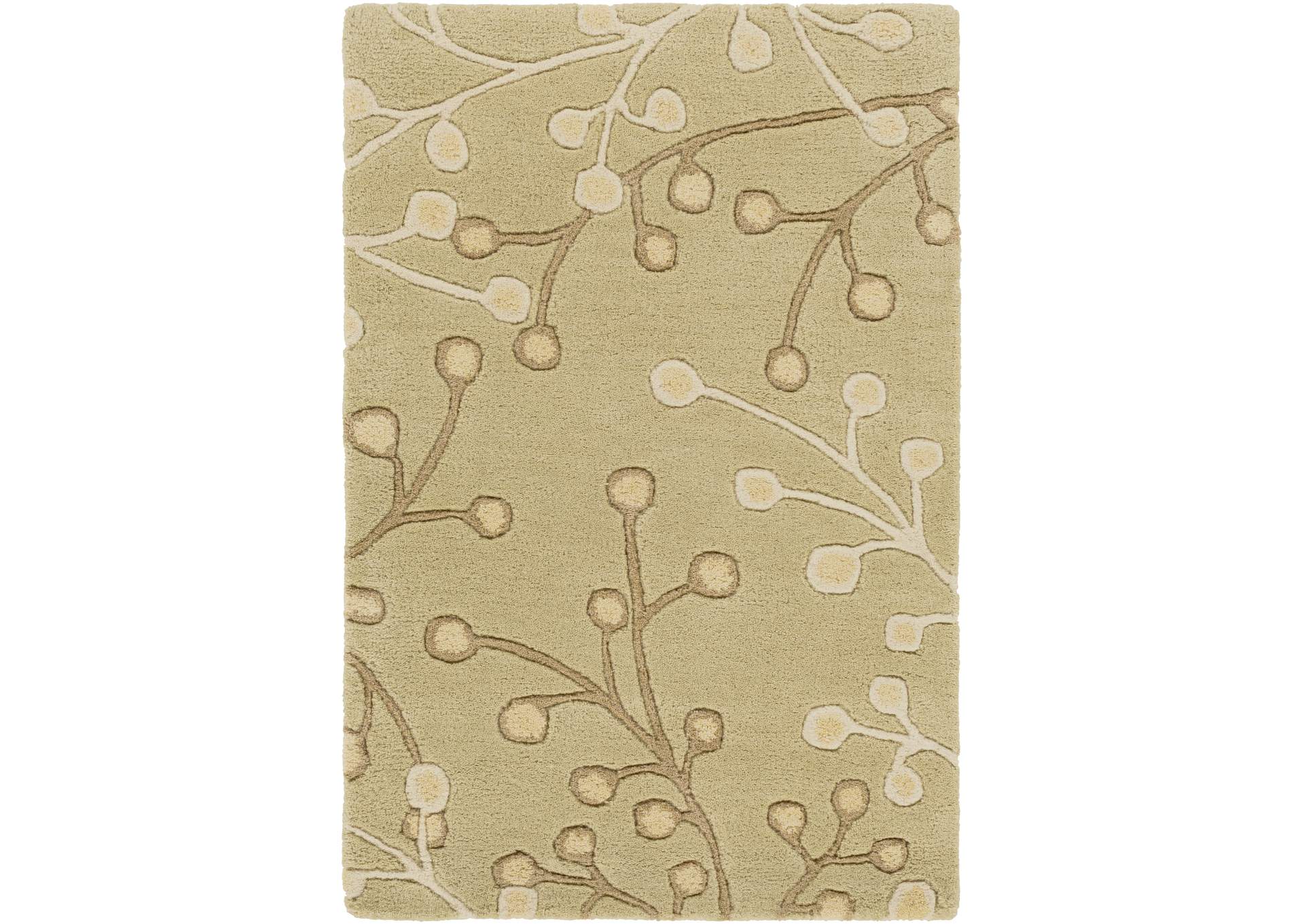 Athena Neutral Area Rug,Surya