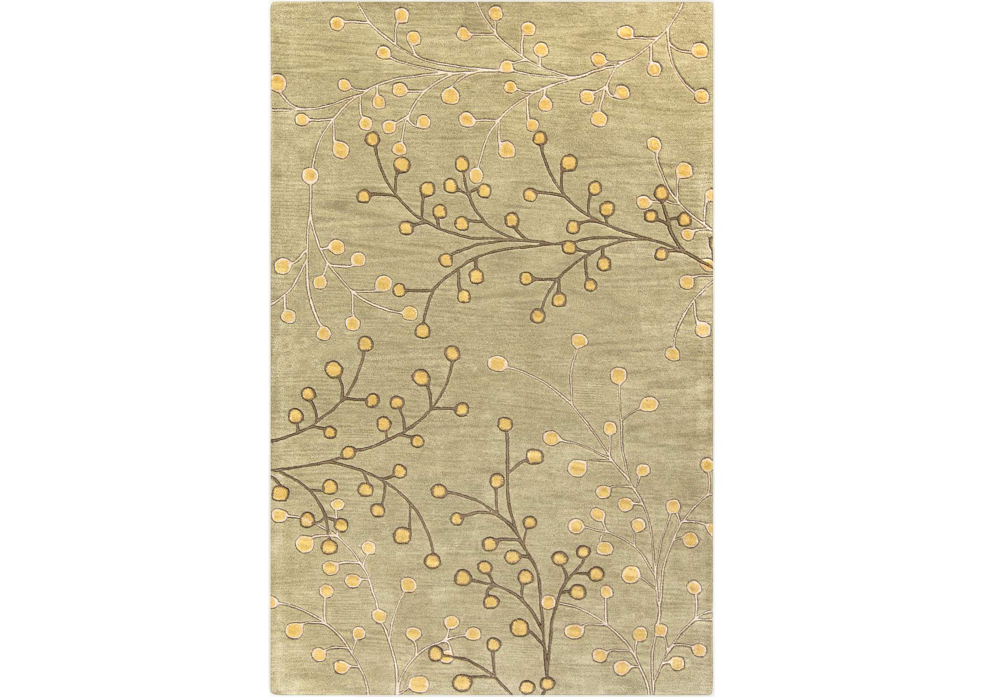 Athena Neutral Area Rug,Surya
