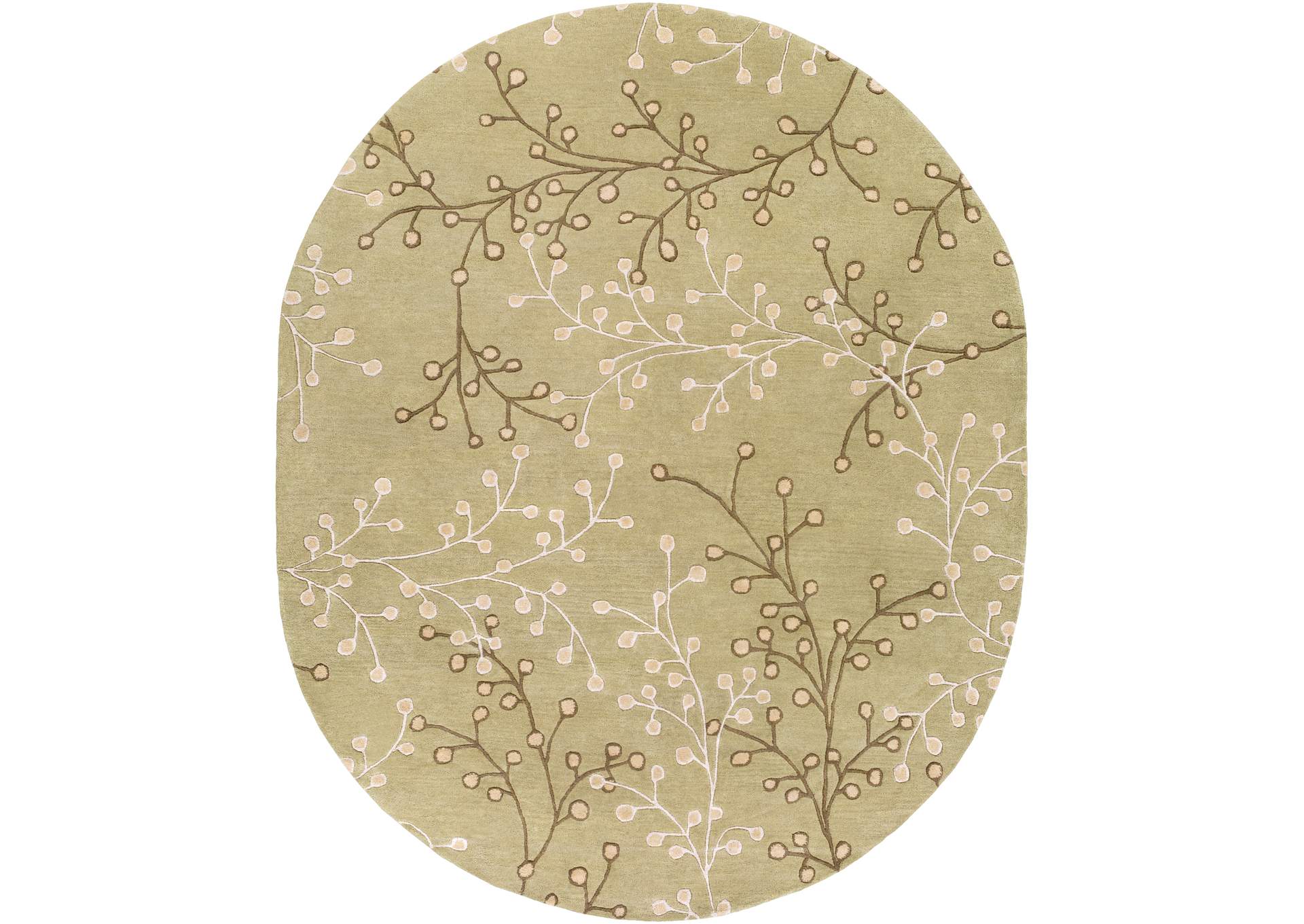 Athena Neutral Area Rug,Surya