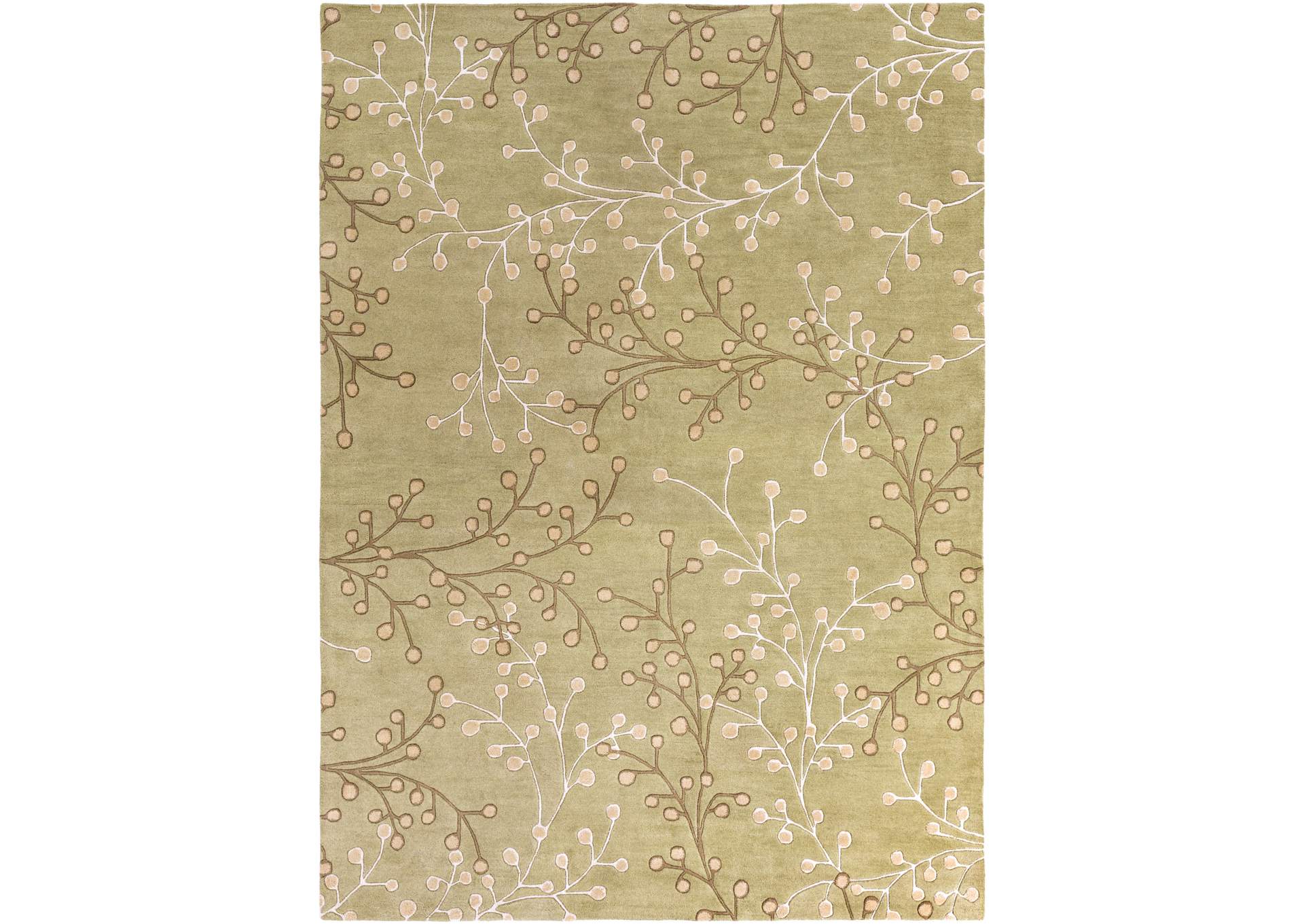Athena Neutral Area Rug,Surya