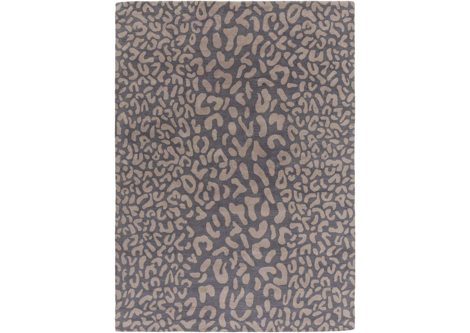 Athena Black Area Rug,Surya