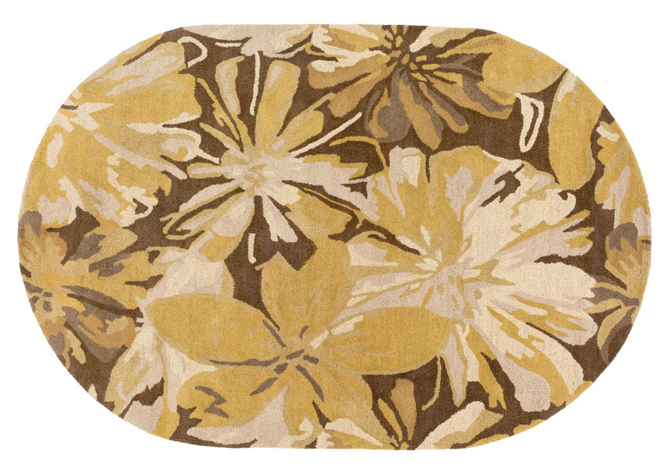 Athena Brown Area Rug,Surya