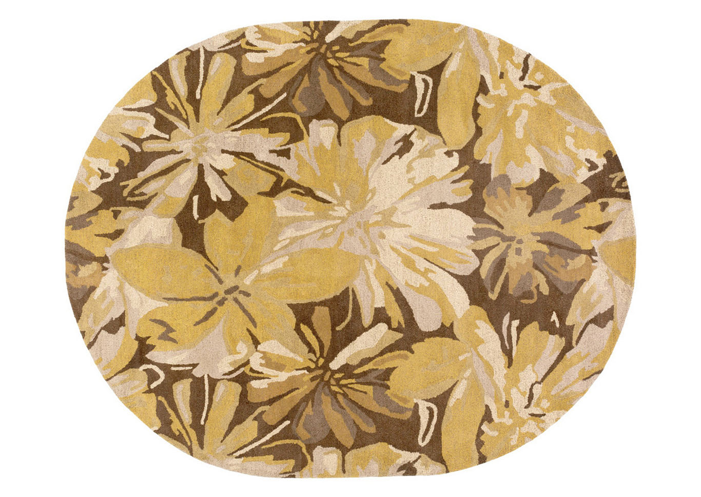 Athena Brown Area Rug,Surya