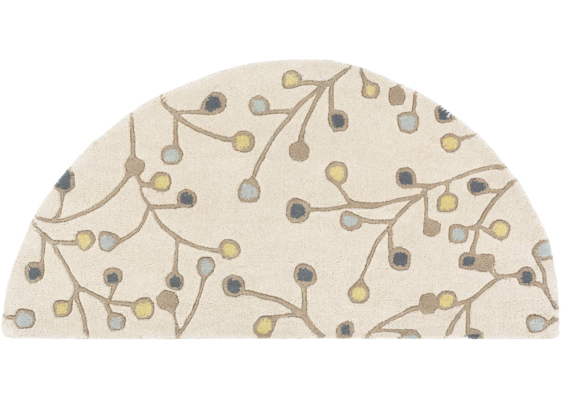 Athena Neutral Area Rug,Surya