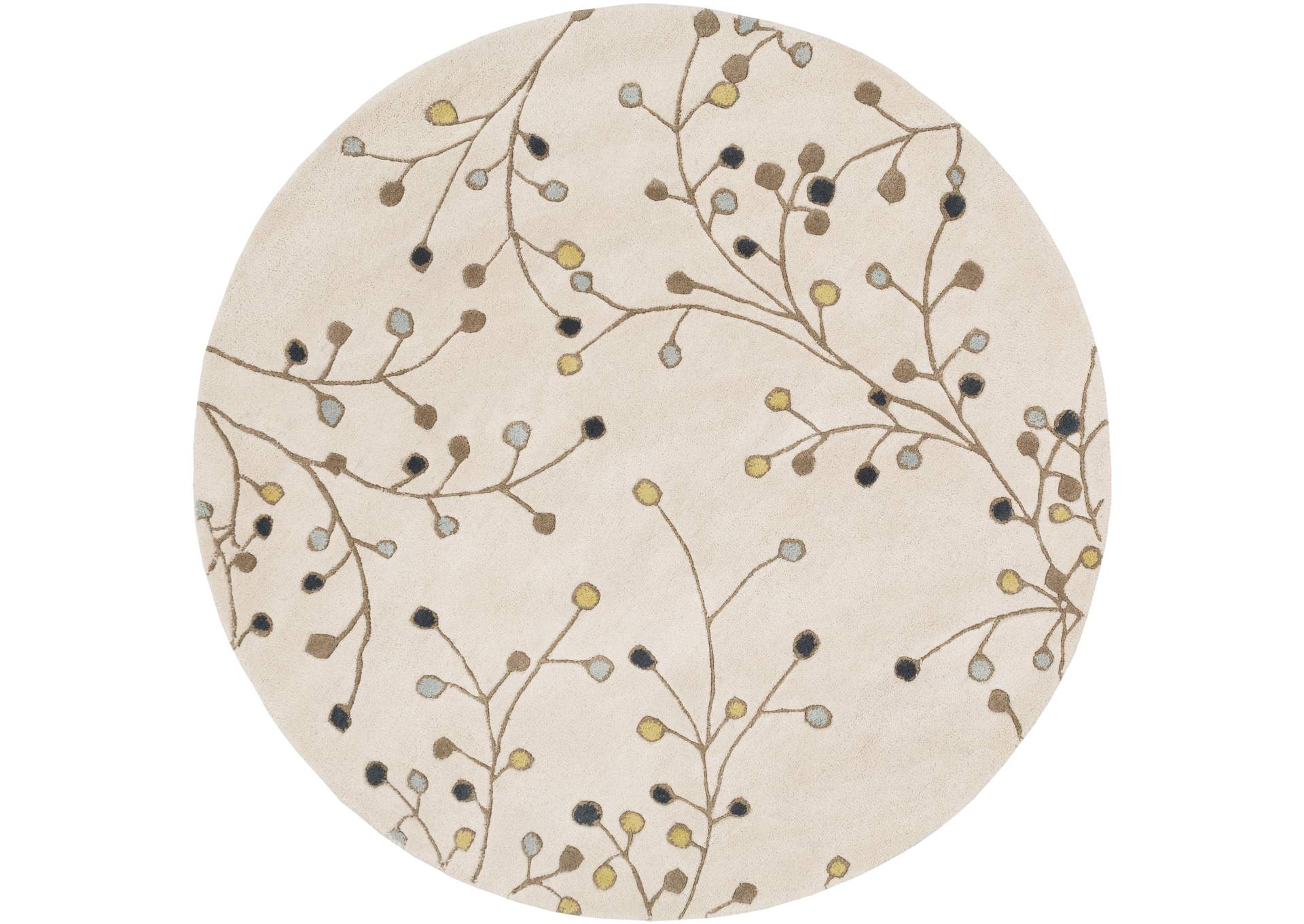 Athena Neutral Area Rug,Surya