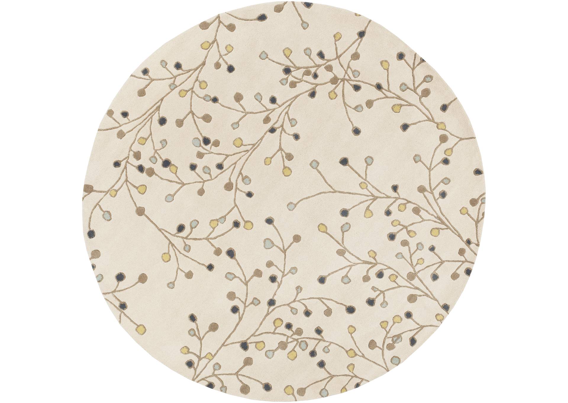 Athena Neutral Area Rug,Surya