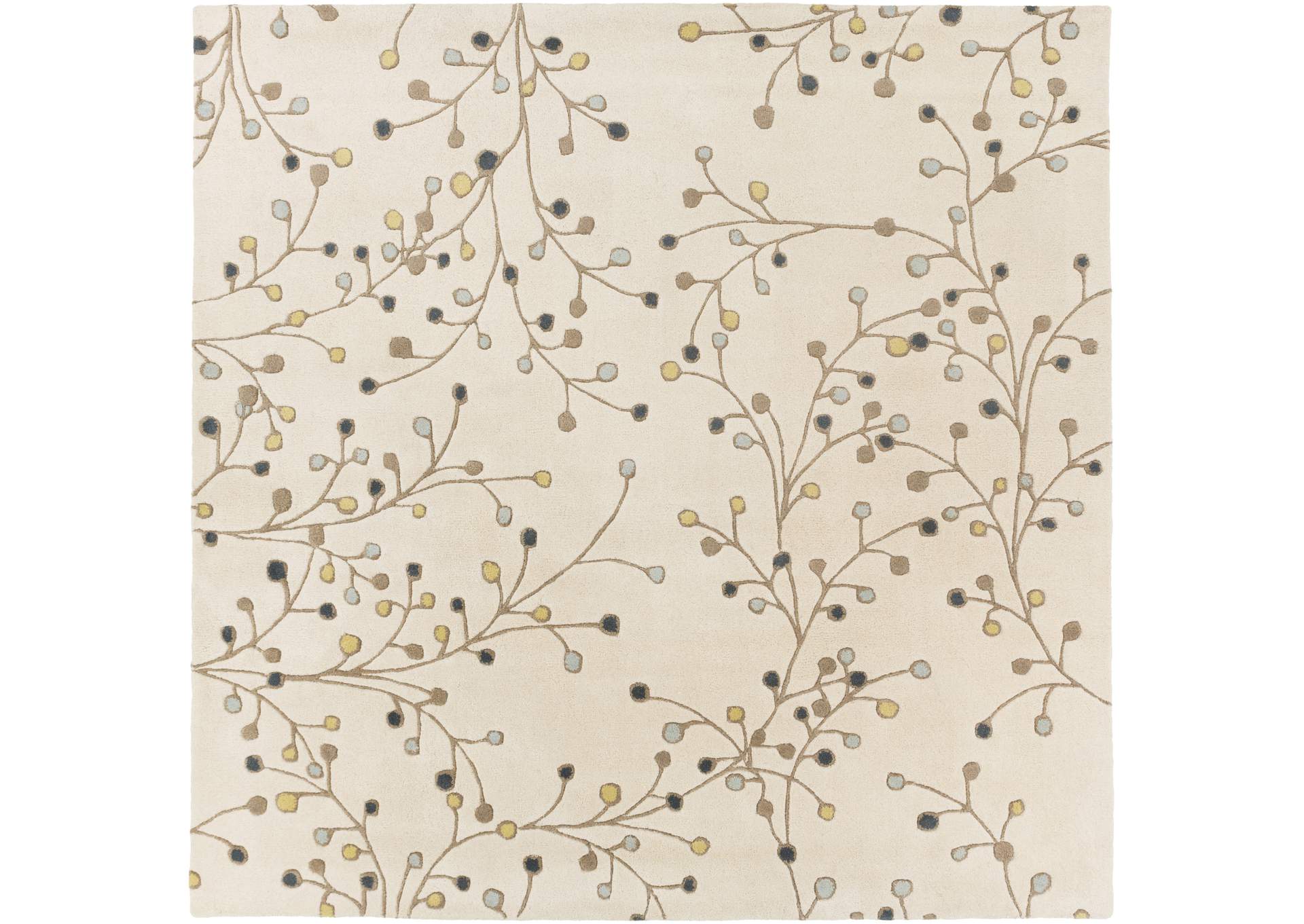 Athena Neutral Area Rug,Surya