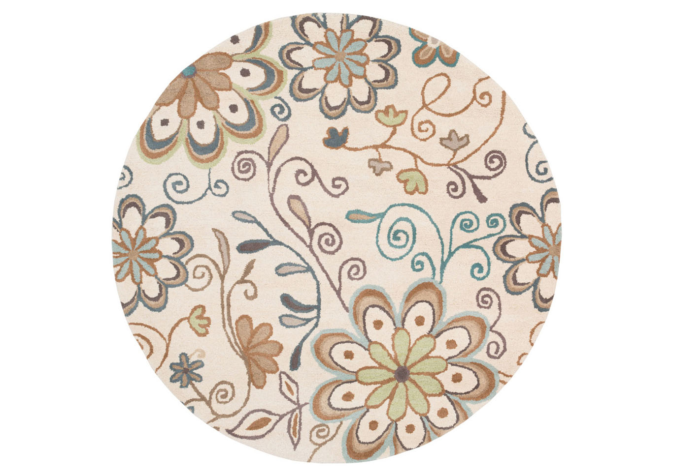 Athena Blue Area Rug,Surya