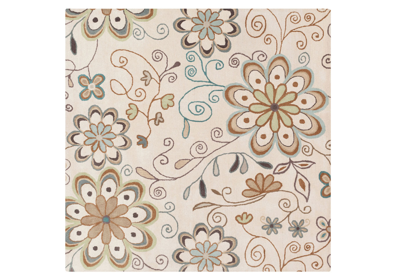 Athena Blue Area Rug,Surya