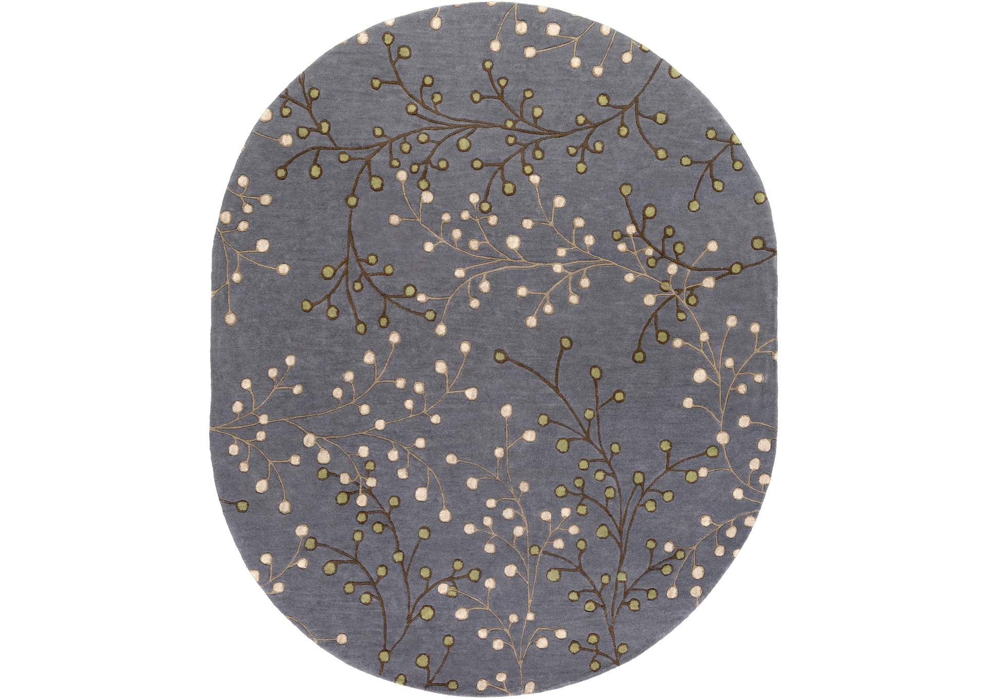 Athena Blue Area Rug,Surya
